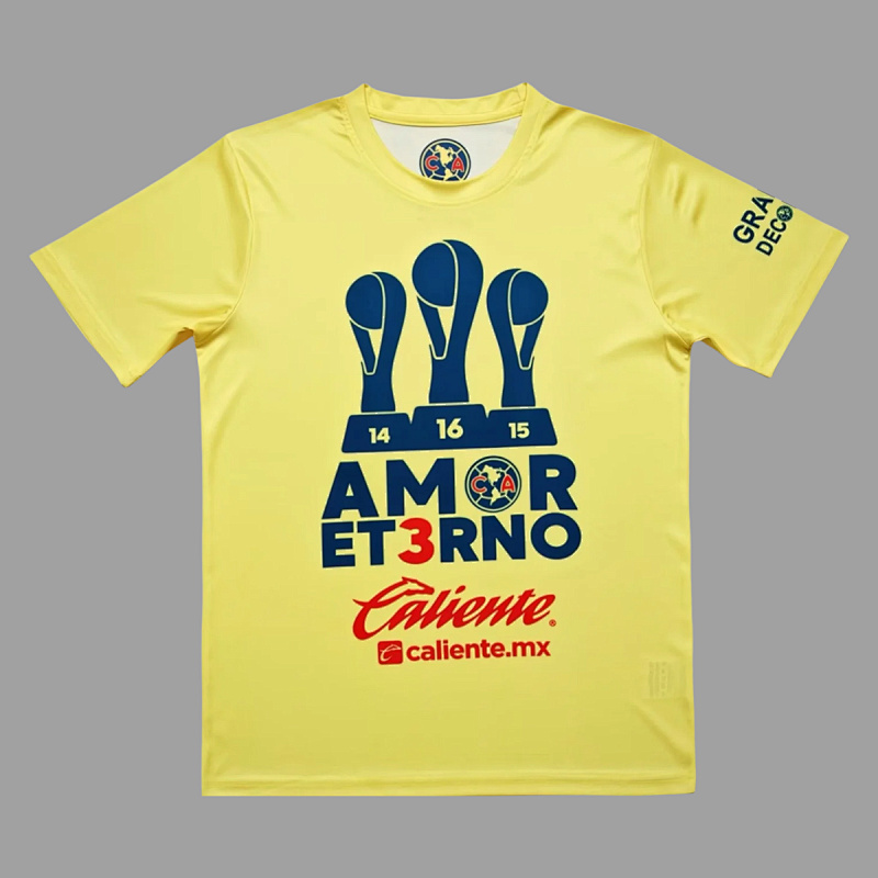 Messico 24/25 Club America Yellow Champion Shirt