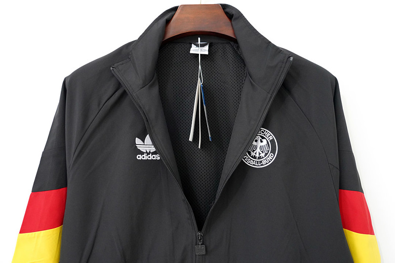 Germania Germany Trefoil Black Windbreaker 4
