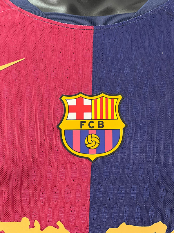 Barcelona 24/25 Barcelona Home Travis Scott Long Sleeve Player Edition 9