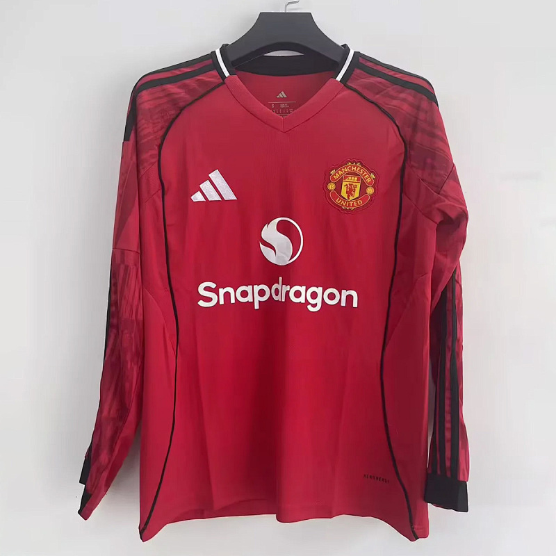 Manchester United 25/26 Manchester United Home Long Sleeve