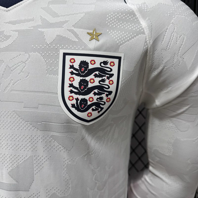 Inghilterra England Home Long Sleeve Player 6