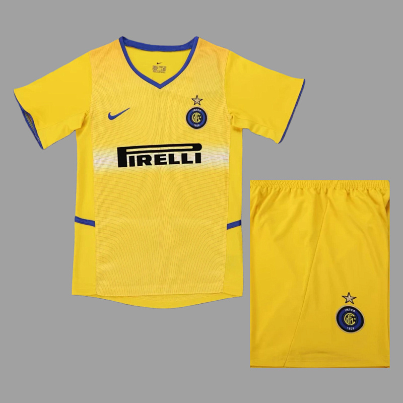 Inter 02/03 Inter Milan Third Kids Retro Size 16-28