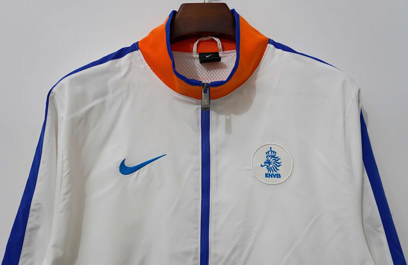Olanda Netherlands White Windbreaker 3