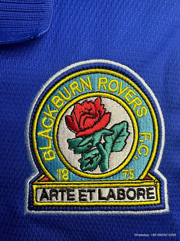 Blackburn Rovers 94/95 Blackburn Rovers Home Long Sleeve Retro 4