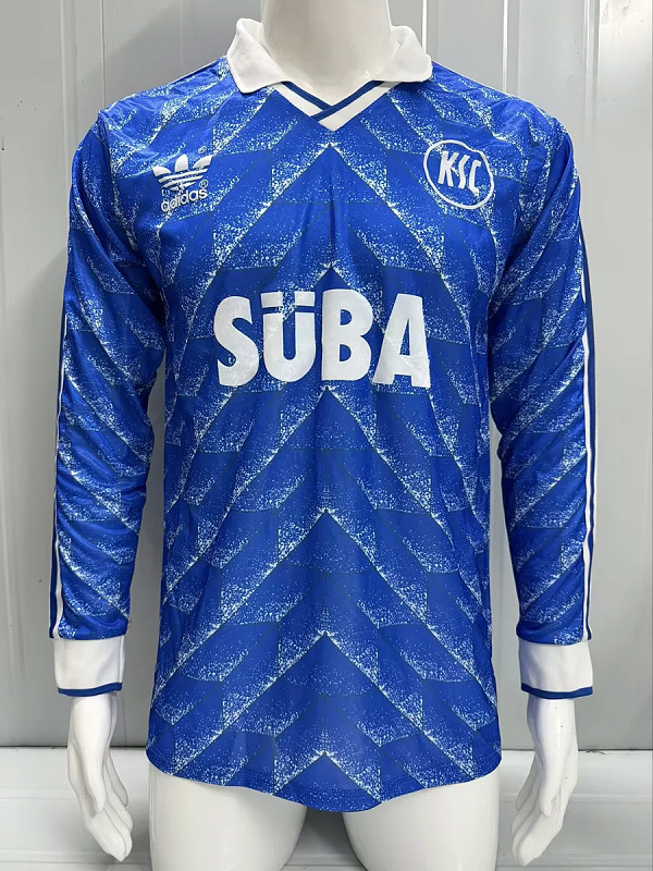 Karlsruher Long 89/90 Karlsruher Away Long Sleeve Retro 5