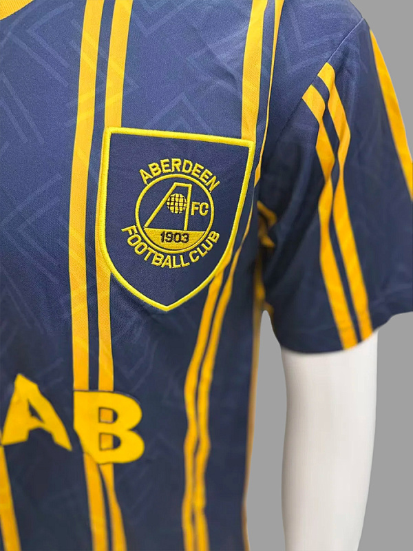 Aberdeen Soccer 93/94 Aberdeen Away Retro 4