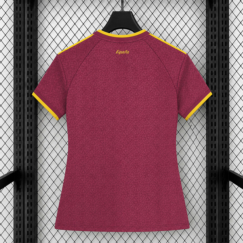 Spagna Spain 2 Stars Special Edition Trefoil Maroon Women 2