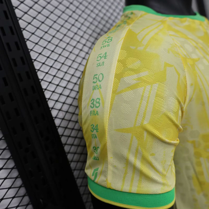 Brasile Brazil Heritage Sepcial Player Yellow 5