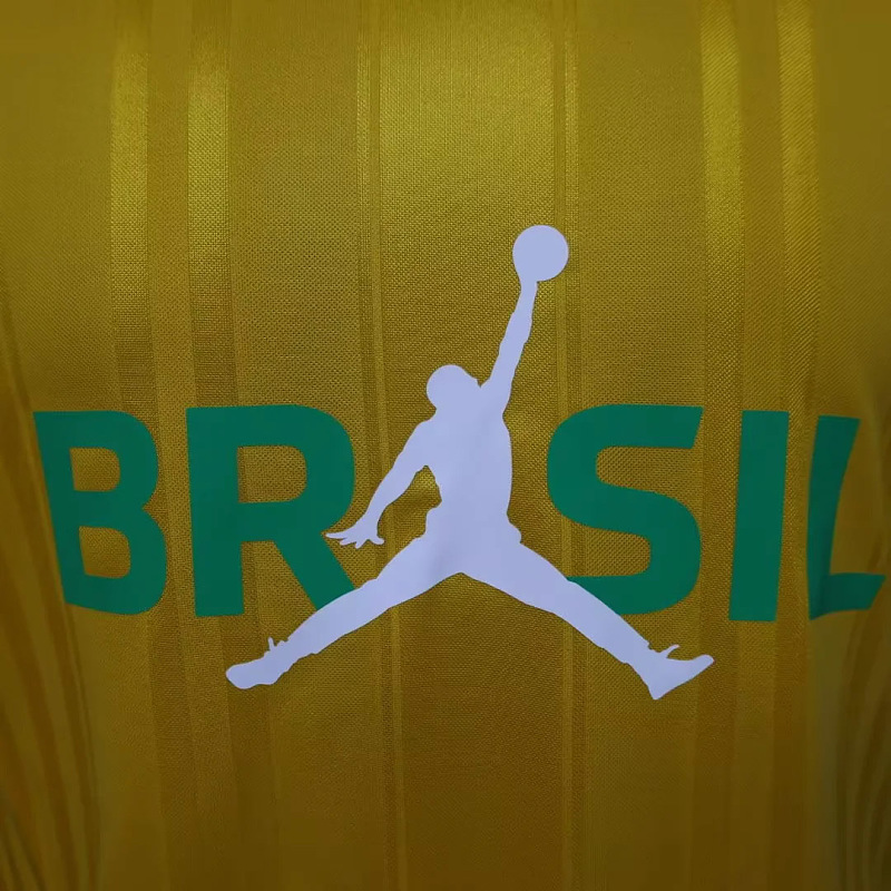 Brasile Brazil Player Varsity Maize Yellow Polo 2