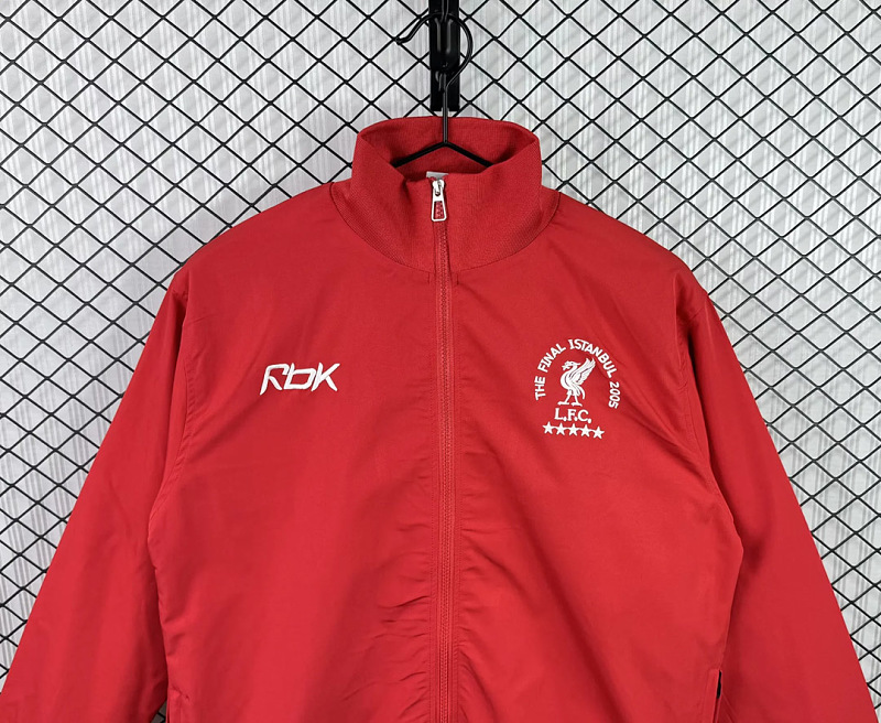 Liverpool 04/05 Liverpool Champion Final Red Windbreaker 2