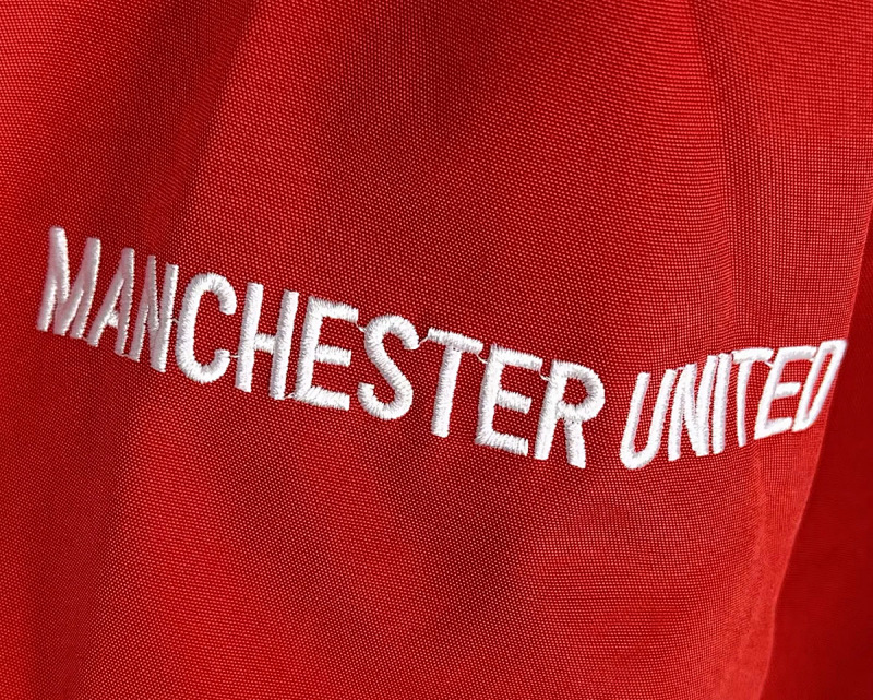 Manchester United 07/08 Manchester United Red Track Jacket 5