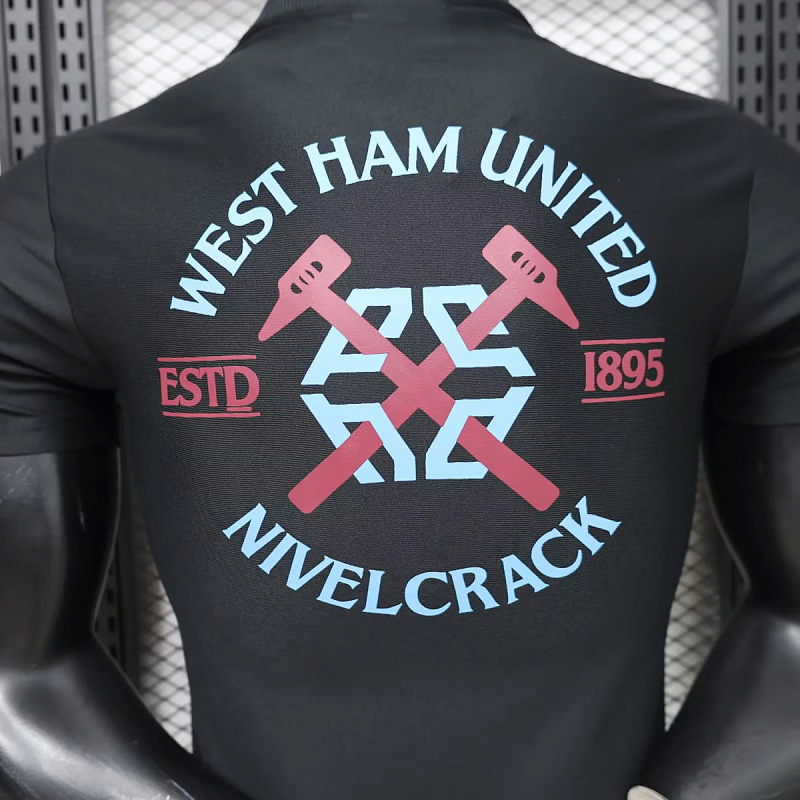 West Ham 25/26 West Ham United x Nivelcrack Black Player 3
