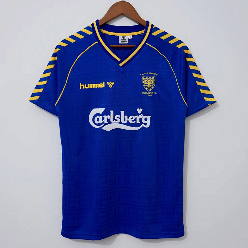 Wimbledon Soccer 88/89 Wimbledon Home Retro