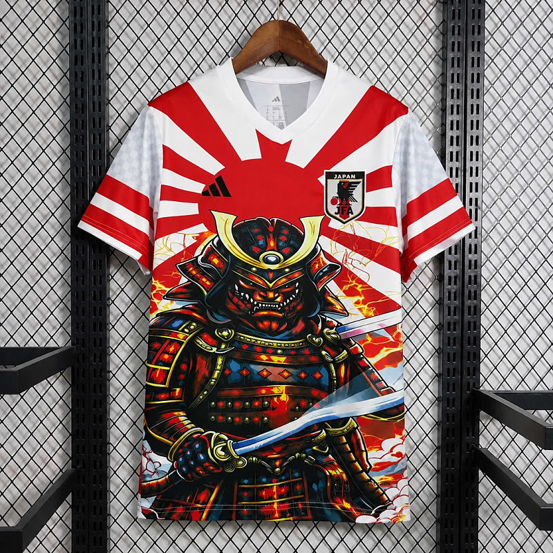 Giappone Japan Black Red Samurai