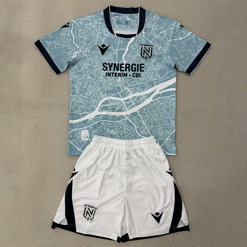 Nantes Soccer 25/26 Nantes Away Kids Size 16-28