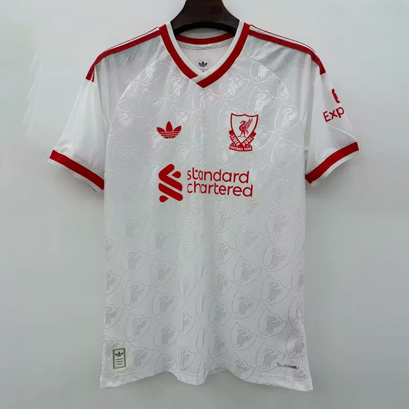 Liverpool 25/26 Liverpool Retro 90s White