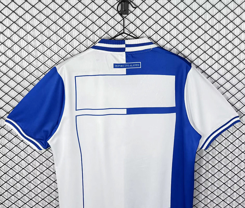 Alaves Soccer 00/01 Alaves Home Retro 2