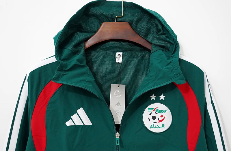 Nazionale Algeria Green Windbreaker 7