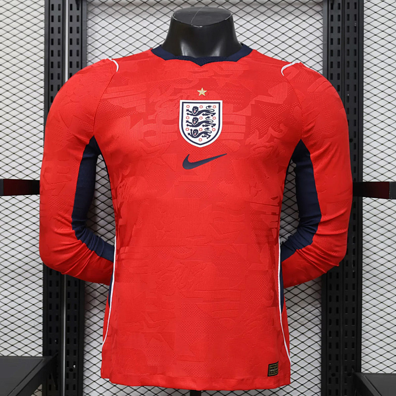Inghilterra England Away Long Sleeve Player