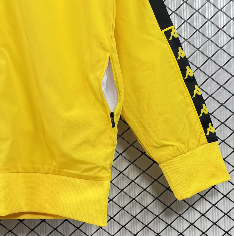Borussia Dortmund 11/12 BVB Dortmund Yellow Retro Windbreaker 2