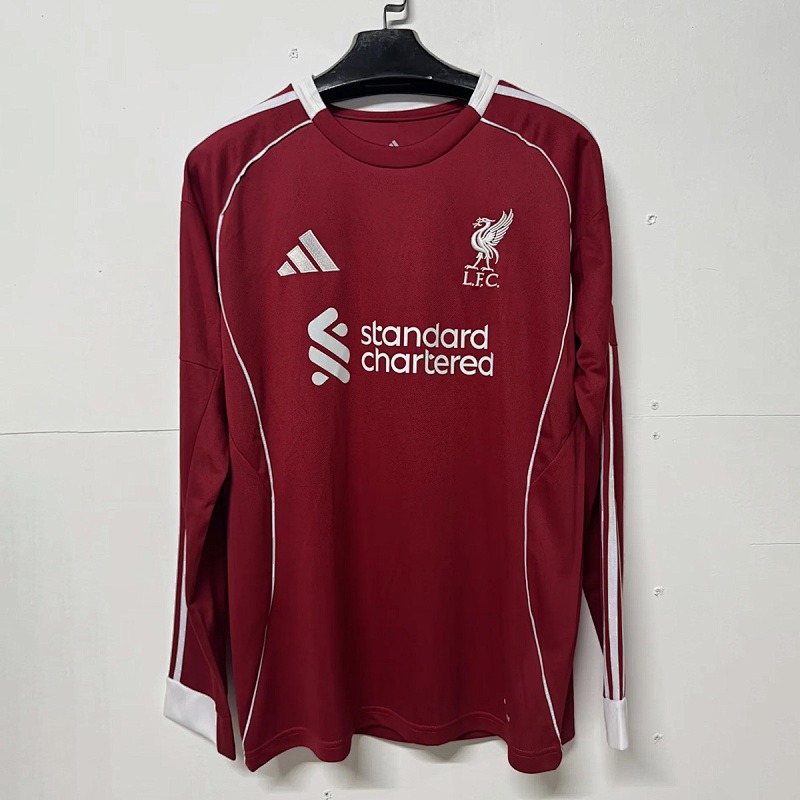 Liverpool 25/26 Liverpool Home Long Sleeve