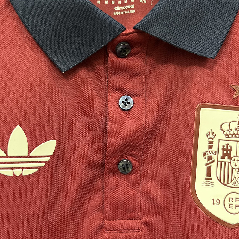 Spagna Spain Red Navy Polo 7