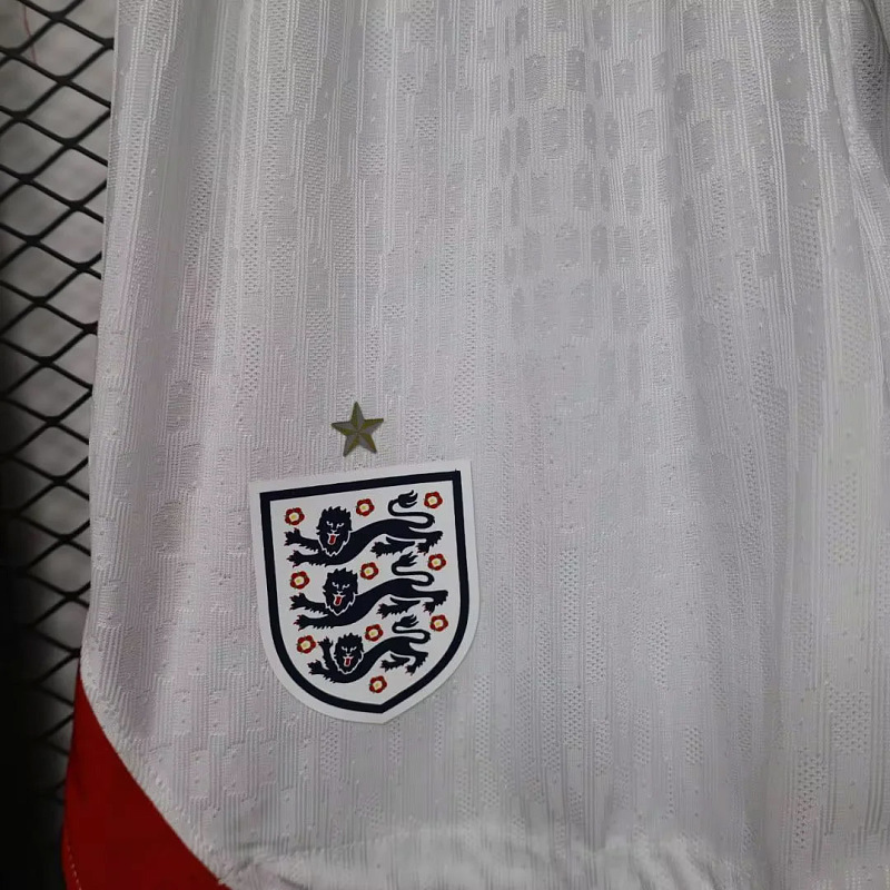 Inghilterra England Home 1 Player Soccer Shorts 3