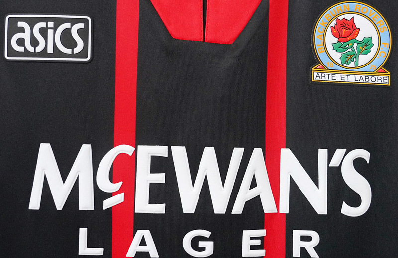 Blackburn Soccer 94/95 Blackburn Away Retro 7