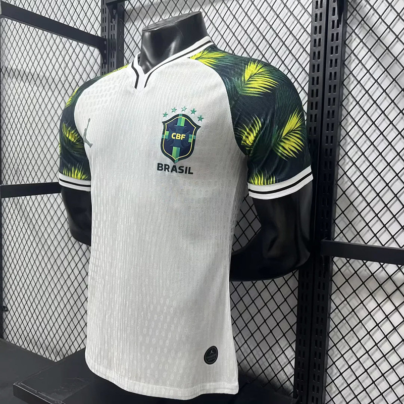Brasile Brazil Special Player White Green 6
