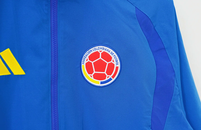 Colombia Colombia All Blue Windbreaker 5