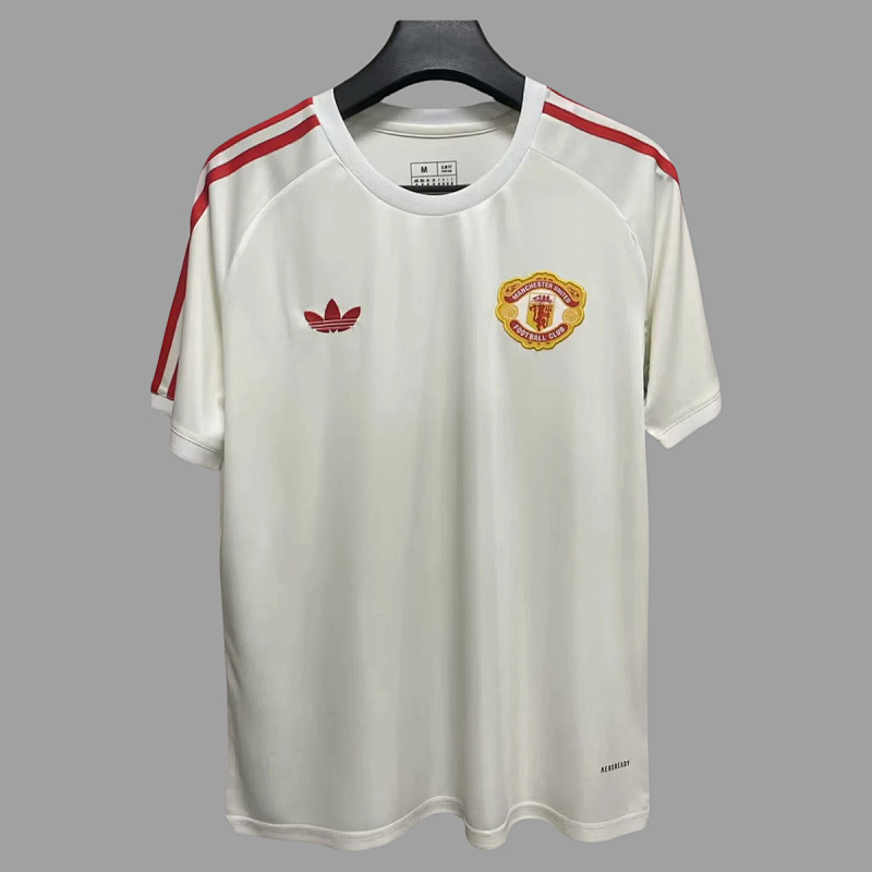Manchester United 24/25 Manchester United Og 3 Stripe White Jersey