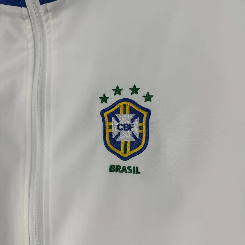 Brasile Brazil Blue Windbreaker 4