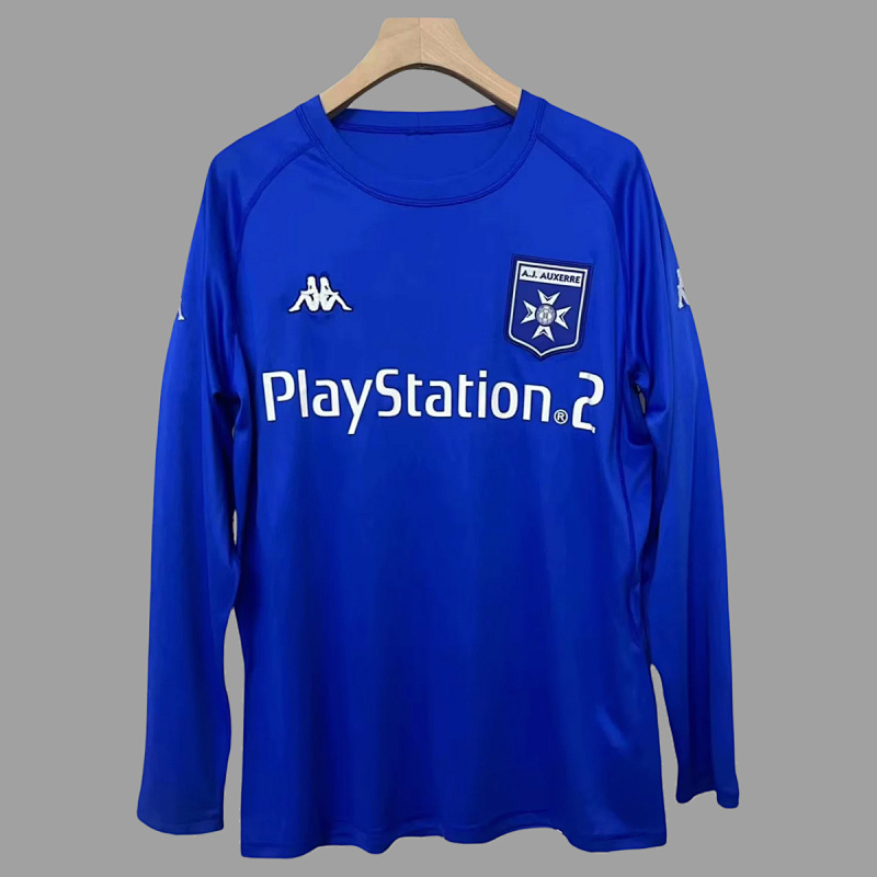 Auxerre Soccer 03/04 Auxerre Away Retro