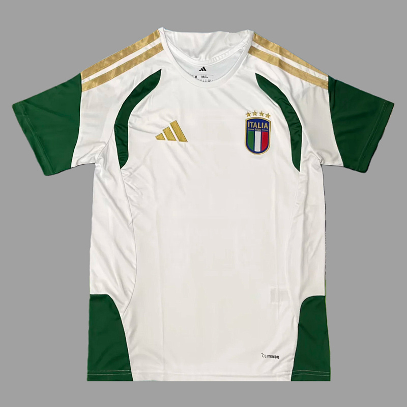 Italia Italy White Training Jersey