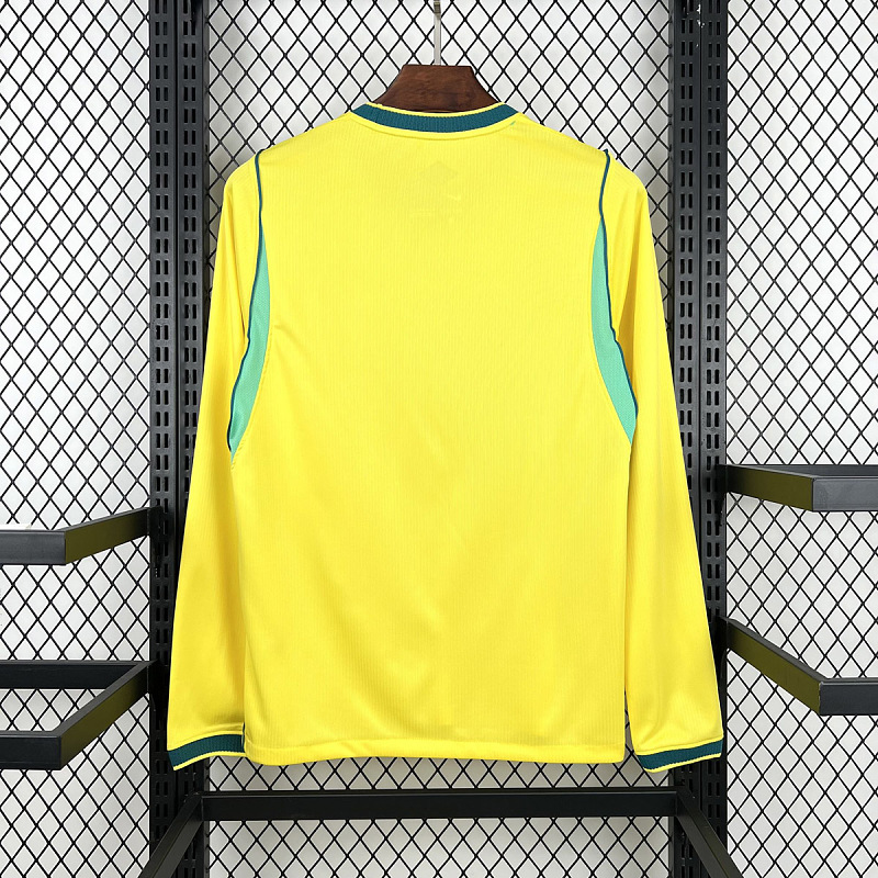 Brasile Brazil Home Long Sleeve 9
