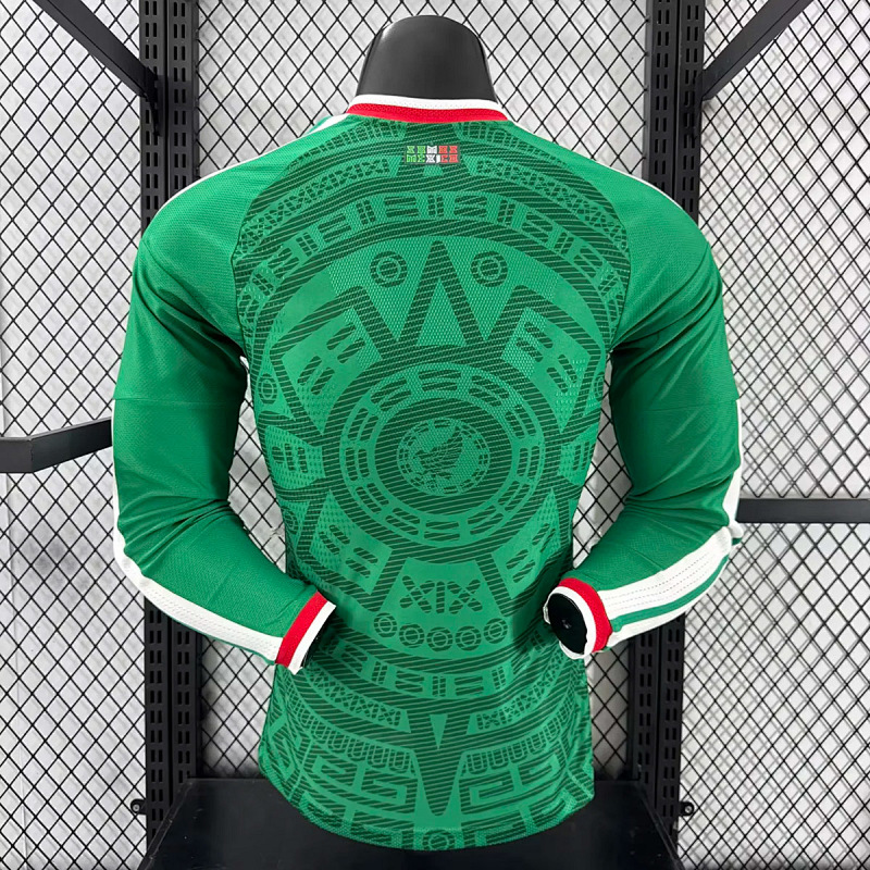 Messico Mexico Home Long Sleeve Player 12