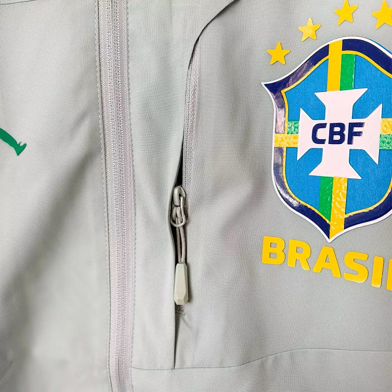 Brasile Brazil Light Green Windbreaker Jacket 8