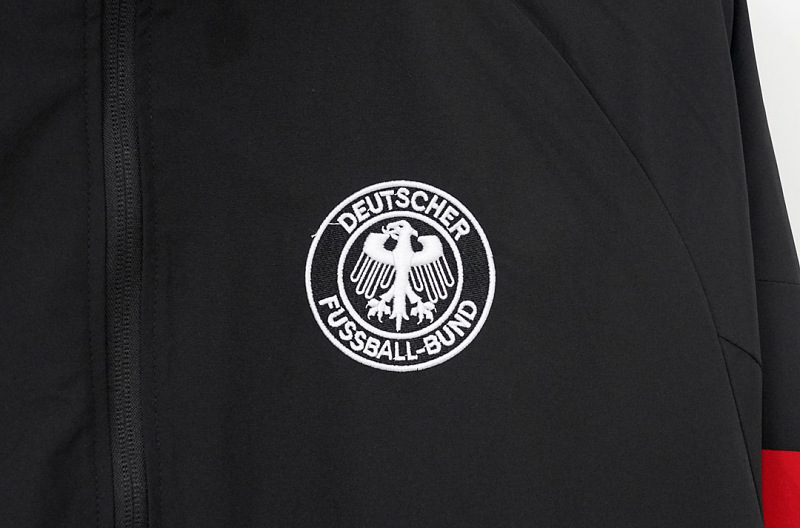 Germania Germany Trefoil Black Windbreaker 7