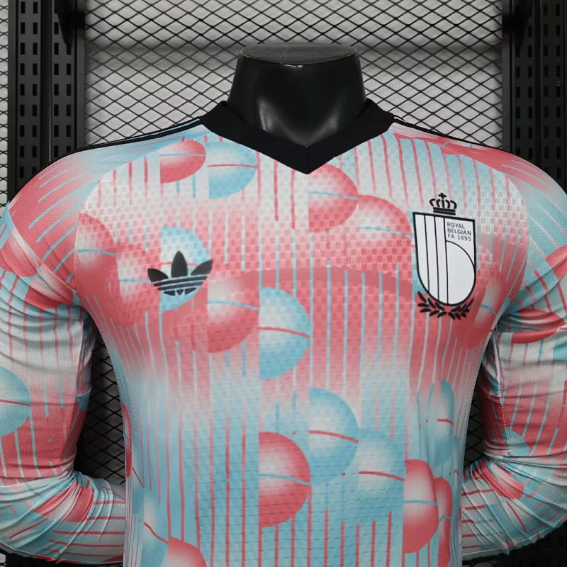 Belgio Belgium Away Long Sleeve Player 3