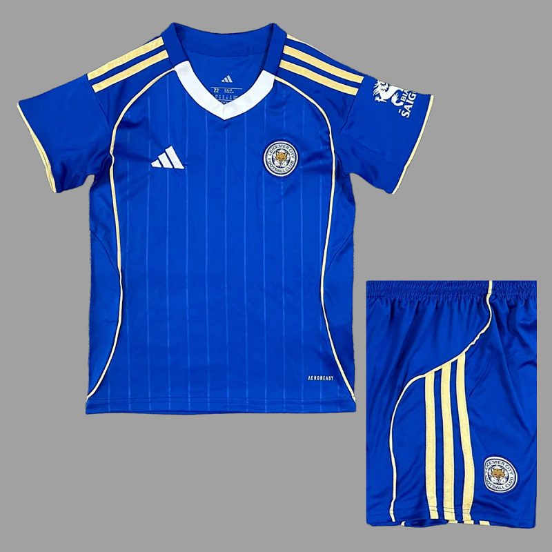 Leicester City 25/26 Leicester City Home Kids Size 16-28