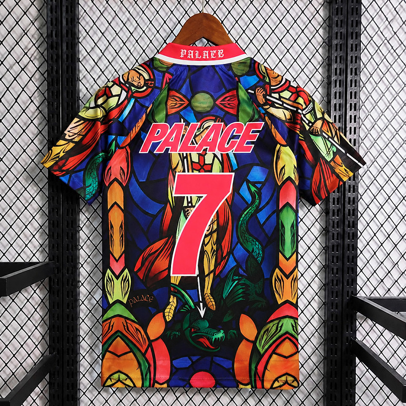 Inghilterra England x Palace Skateboards St. George Dragon Stained-glass 2