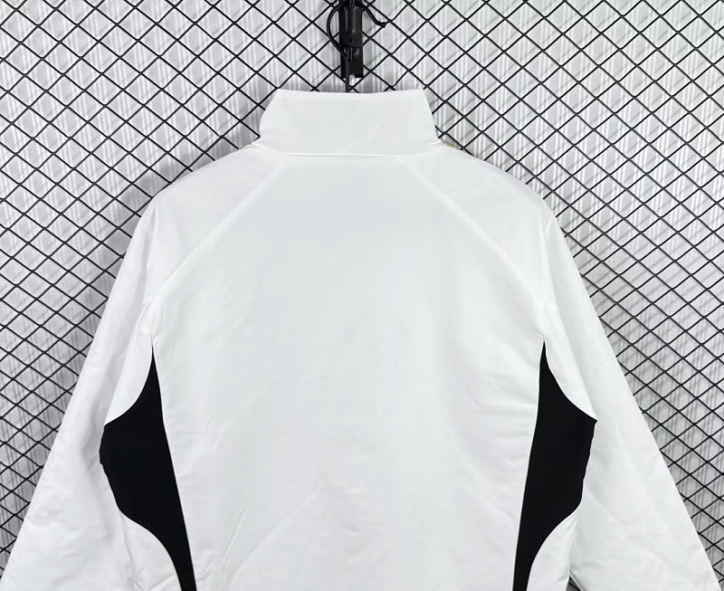 Real Madrid 11/12 Real Madrid Home White Windbreaker 4