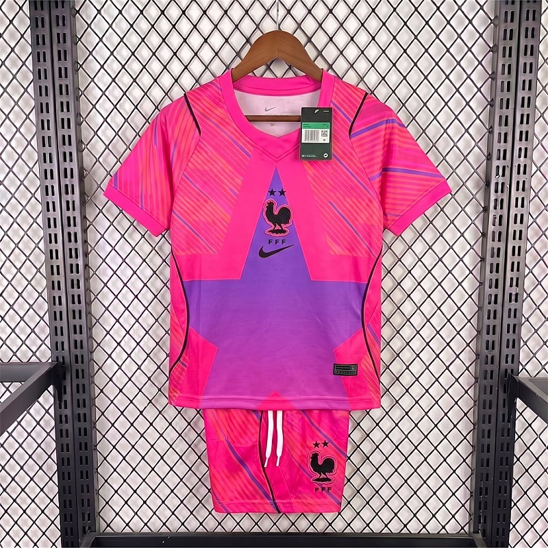 Francia France Goalkeeper 2 Kids Size 16-28