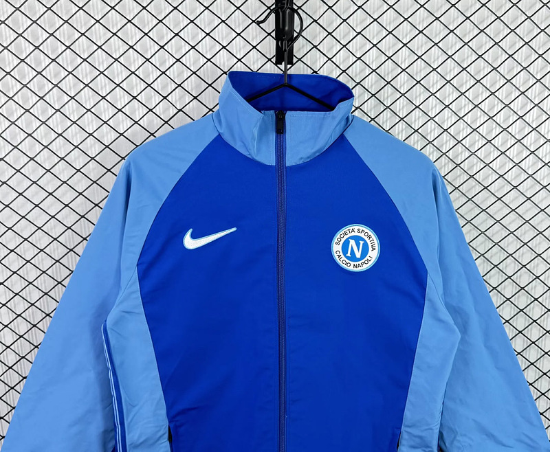 Napoli 98/99 Napoli Blue Windbreaker 5