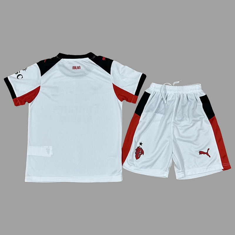 Milan 25/26 AC Milan Away Kids Size 16-28 2