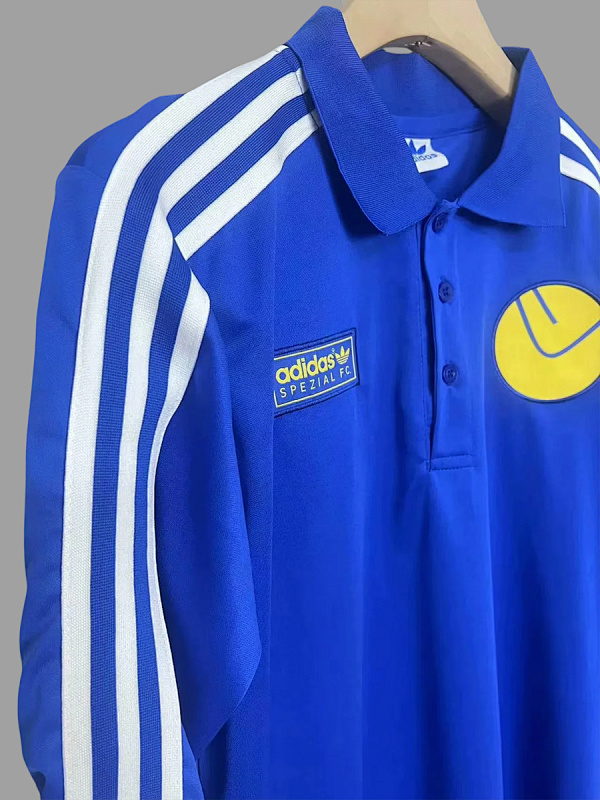 Leeds United 24/25 Leeds United Blue Long Sleeve Retro 2