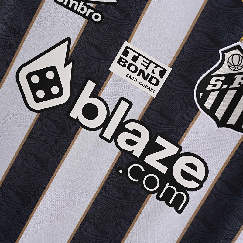 Santos Santos Away With Sponsor 5