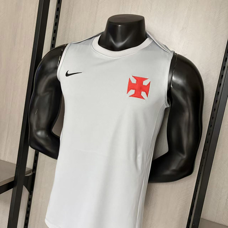 Vasco CR Vasco da Gama Away White Vest 5