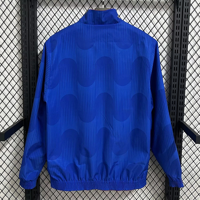 Spagna Spain Blue Red Reversible Anthem Jacket 2