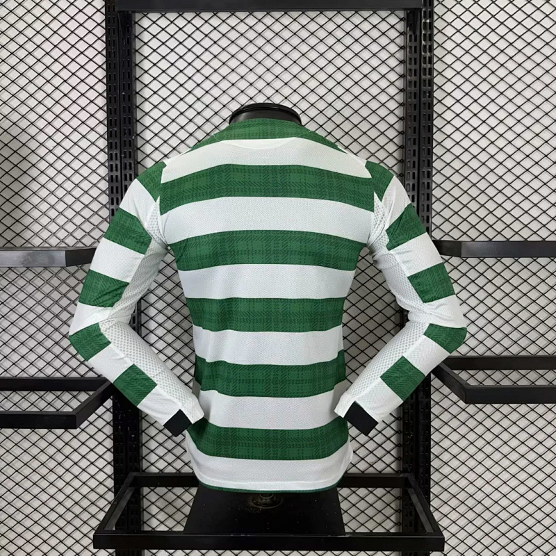 Celtic Long 25/26 Celtic Home Long Sleeve Player 3